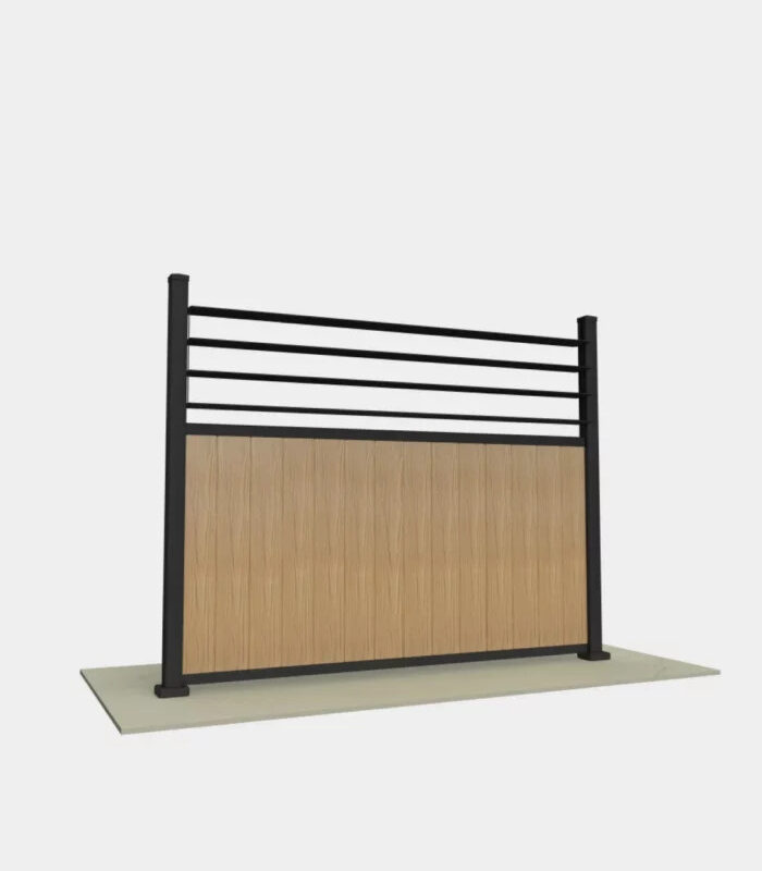 Composite Fence 4 Shutters Kit