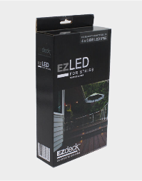 4 box of 4 facias and stairs LED + Power Supply
