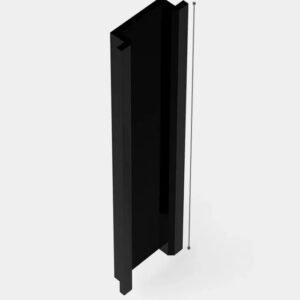Black Shutter Post Channel 4-7/8” (124mm)