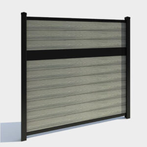 Central Aesthetic Molding Black Chrome