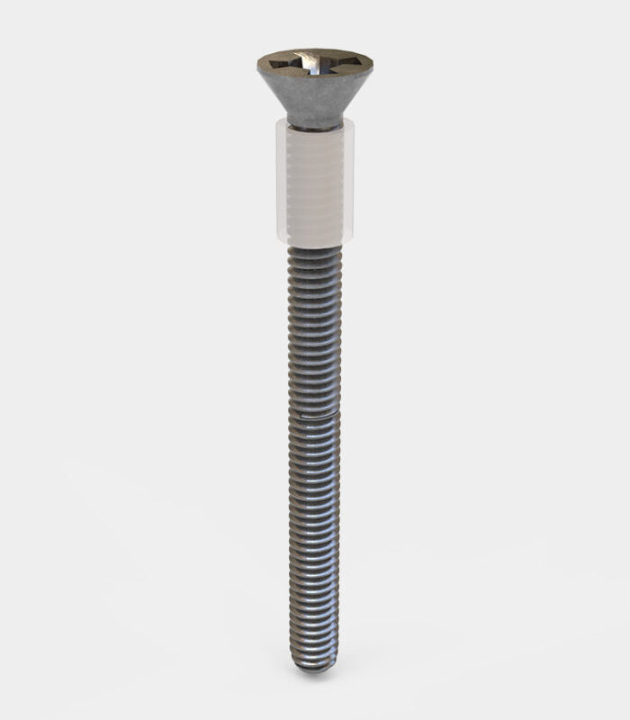 Shutter Screw With Nylon Sleeve