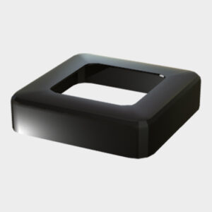 Black Aluminum Base Cap