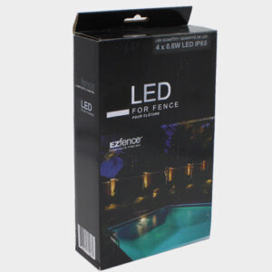 Hulkled – Fence lighting system 4 LEDs + Power Supply