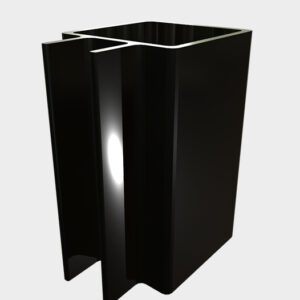 Black Alumnium Gate Frame 6''