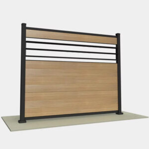 Composite Fence 3 Shutters Kit