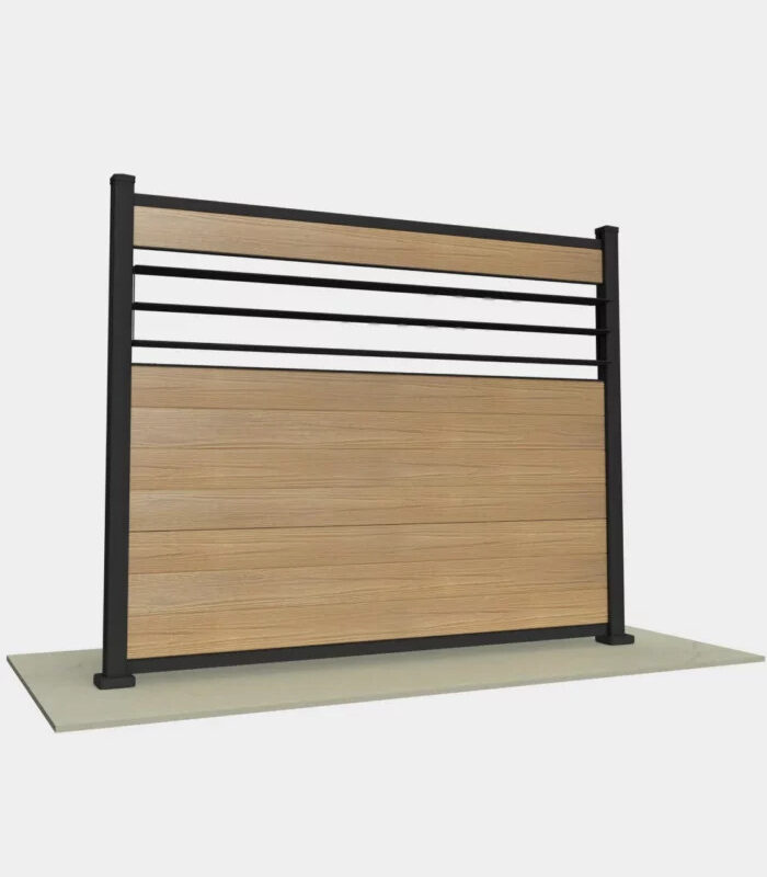 Composite Fence 3 Shutters Kit